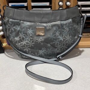 Miche SNOWFLAKE Demi Interchangeable Purse Cover w/Crossbody Strap & 2–1” rings